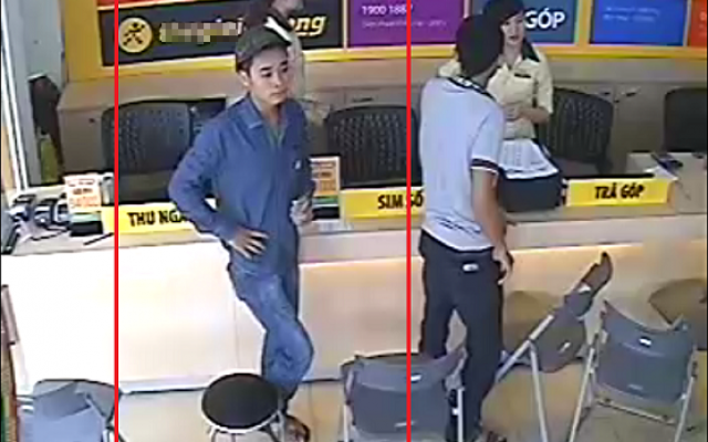 Clip 'hành' người bán hàng để trộm iPhone 5 ở Sài Gòn